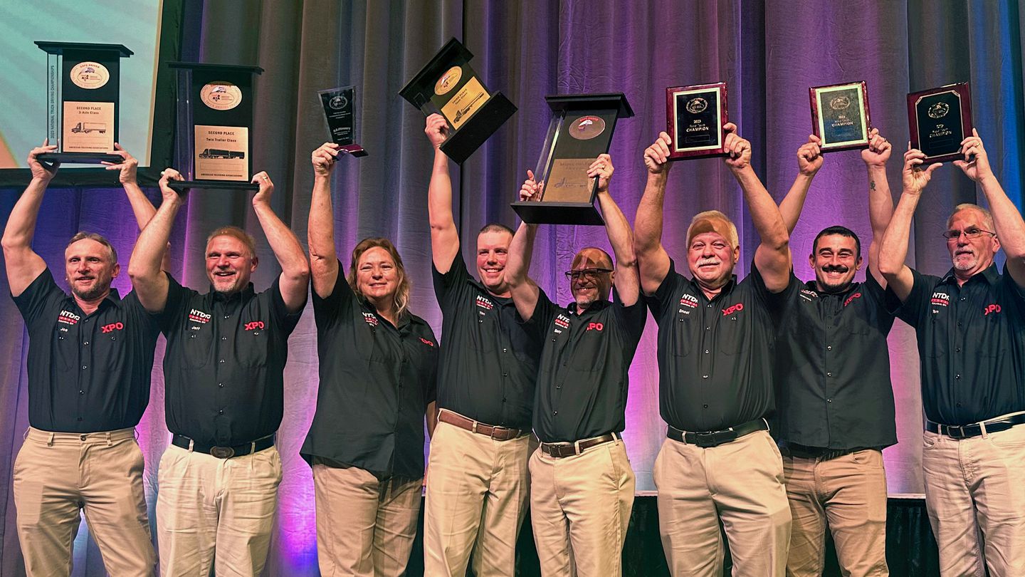 Eight XPO drivers won top awards at the 2023 National Truck Driving Championships.